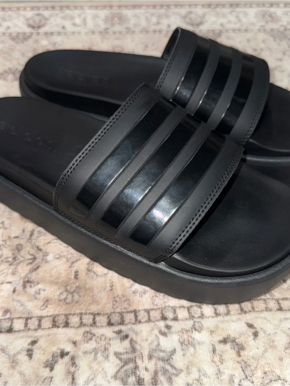 Adidas Adilette Platform Men's Slides HQ6179, Size-10 NWOB